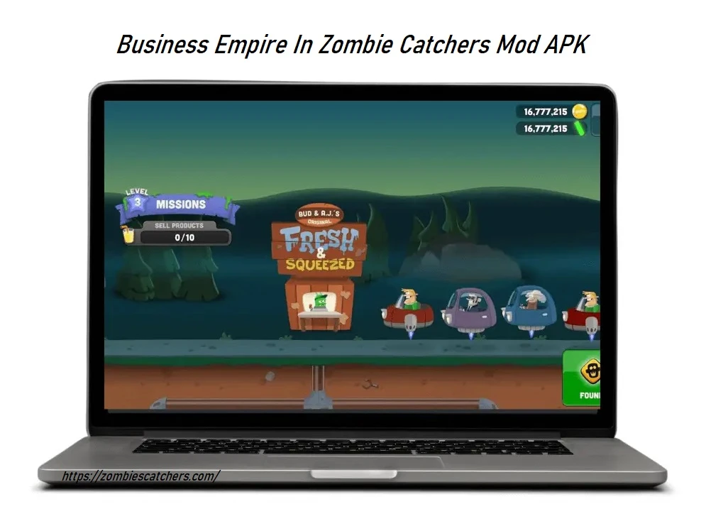 Business Empire In Zombie Catchers Mod APK