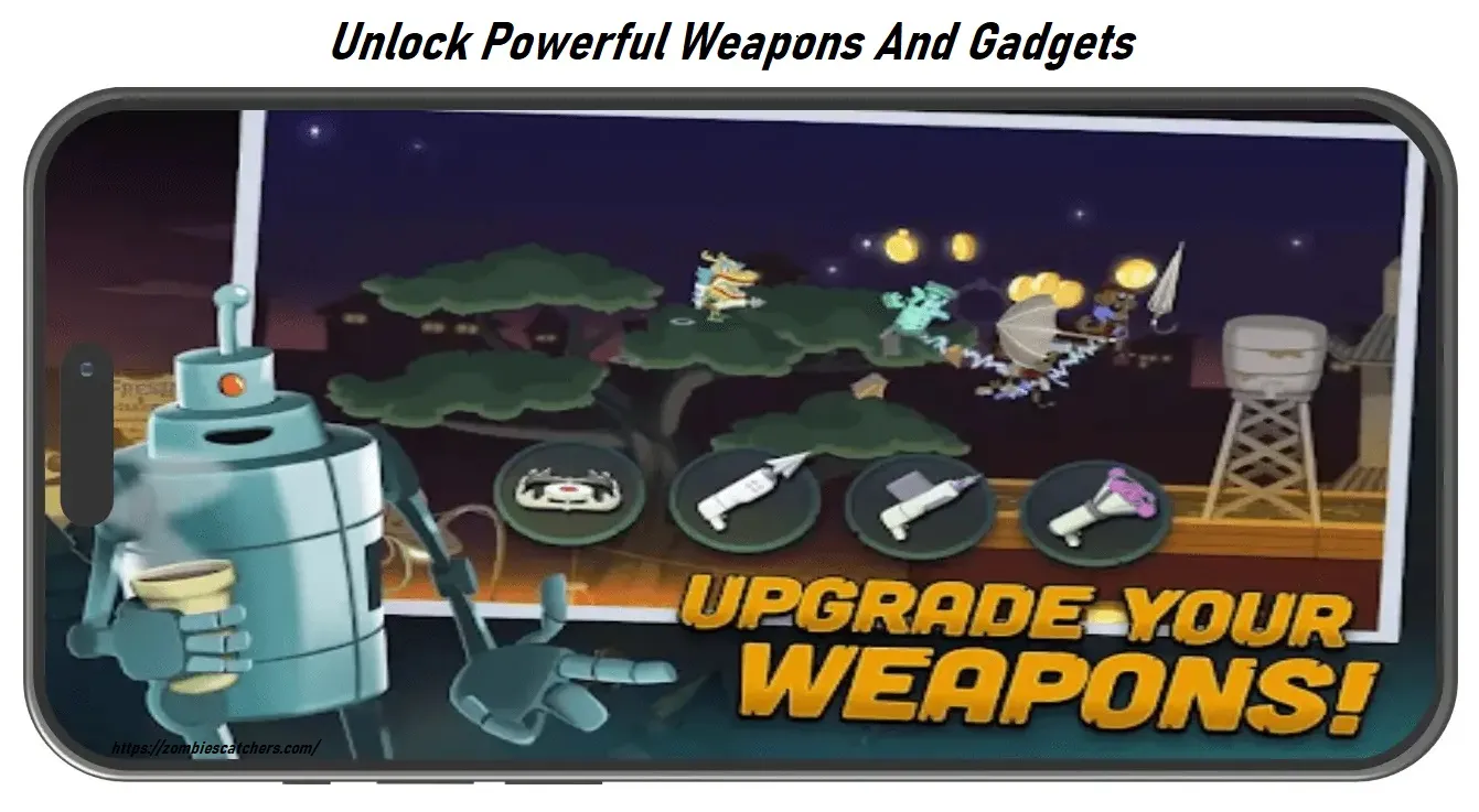 Unlock Powerful Weapons And Gadgets