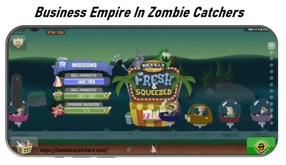 Zombie-Business Empire Im Zombie Catchers Mod APK