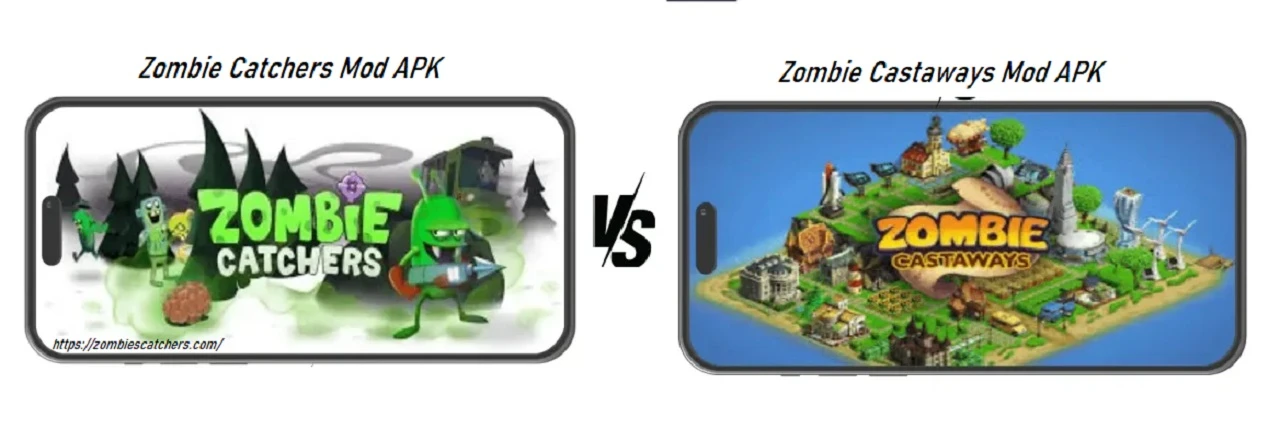 Zombie catchers Vs Zombie Castaways
