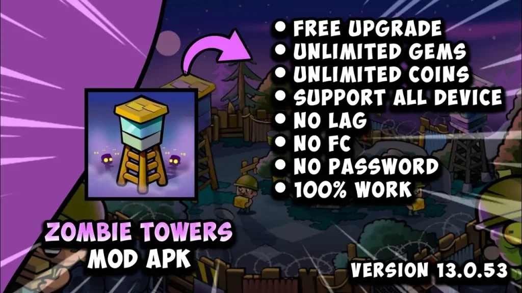 Zombie Tower Mod APK