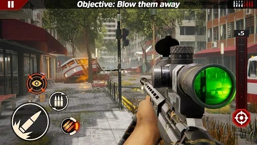 Sniper Zombie 3D Mod APK