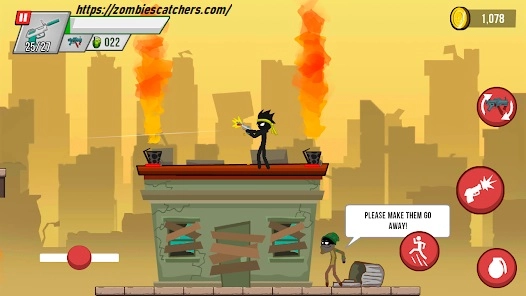 Stickman Vs Zombies Mod APK